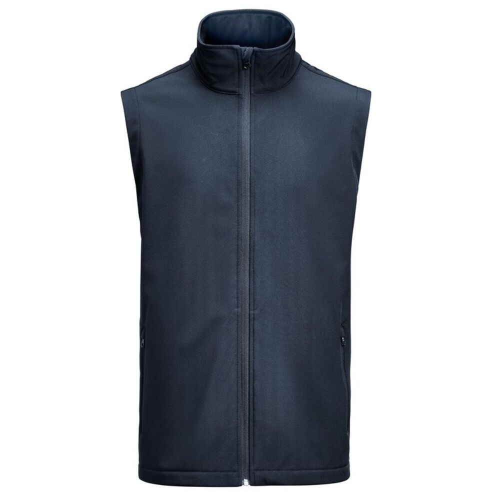 James Harvest Mens Valley Vest / Navy